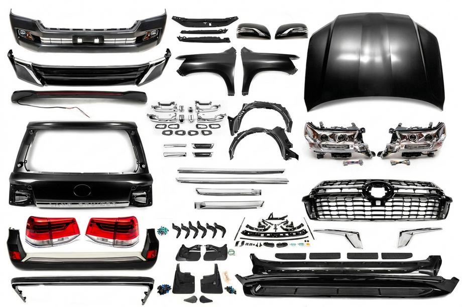 Toyota Land Cruiser 200 2007-2021 гг. Комплект рестайлинга LC200 2008-2015 на 2021 Executive FULL Image