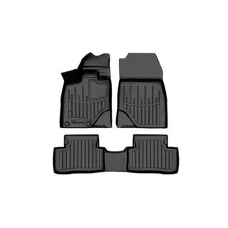 Резиновые коврики Stingray 3D (Electric, 3 шт) Peugeot 3008 2024- гг.