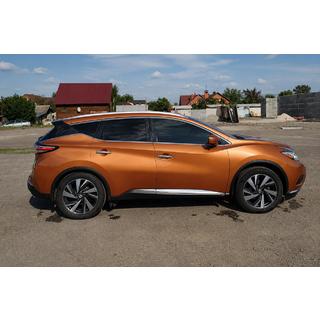 Рейлинги серые OEM (ABS-пластик, установка на клей) фото 1
