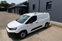 Citroen Berlingo/Multispace 2018- гг. Рейлинги хром (турецкий дизайн) Длинные, металлические опоры фото 4