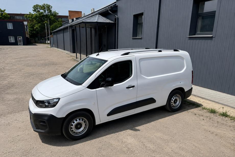 Citroen Berlingo/Multispace 2018- гг. Рейлинги хром (турецкий дизайн) Фото 2