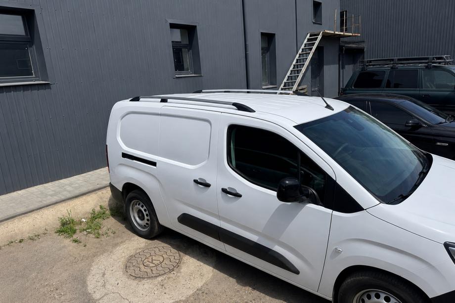Citroen Berlingo/Multispace 2018- гг. Рейлинги хром (турецкий дизайн) Фото 3