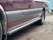 Mercedes Sprinter W906 2006-2018 гг. Боковые Подножки DOT-Line (2 шт., Алюминий) фото 4