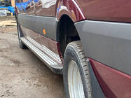 Mercedes Sprinter W906 2006-2018 гг. Боковые Подножки DOT-Line (2 шт., Алюминий) фото 8