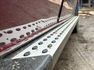 Mercedes Sprinter W906 2006-2018 гг. Боковые Подножки DOT-Line (2 шт., Алюминий) фото 12