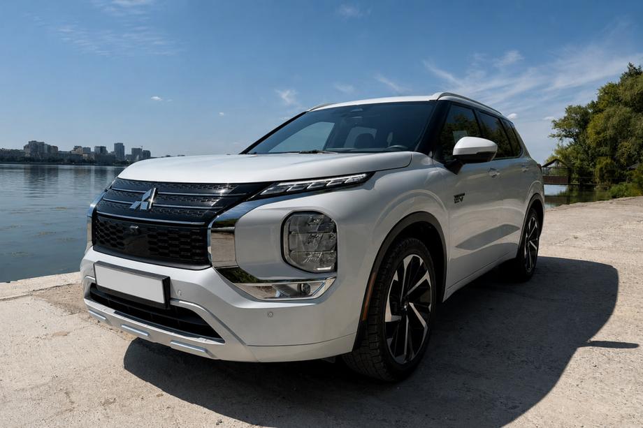 Mitsubishi Outlander 2021- гг. Интегрированные рейлинги OEM, серые (Алюминий) Фото 2