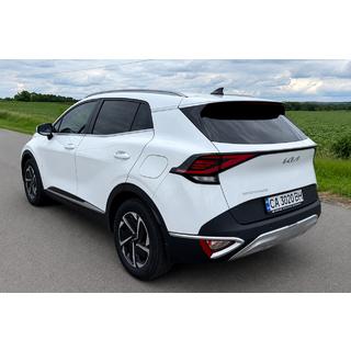 Интегрированные рейлинги серые OEM (ABS-пластик, установка на клей) Kia Sportage 2021- гг. фото 3