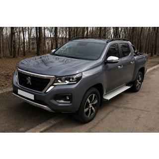Рейлинги черные OEM (Алюминий) Peugeot Landtrek 2020- гг. фото 1