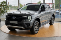 Ford Ranger 2022- гг. Рейлинги черные OEM (Алюминий) фото 1