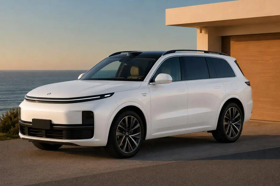 Li Auto L6 Рейлинги на крышу OEM черные (алюминий) Image