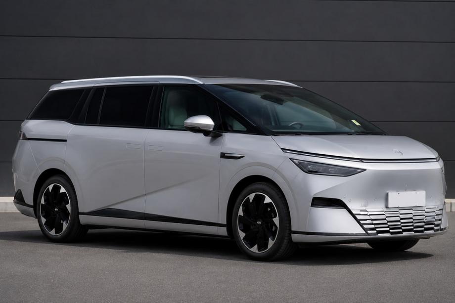 Xpeng G9 Рейлинги на крышу OEM серые (алюминий, установка на клей) Фото 1