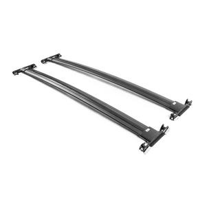Багажник (поперечины) черные на рейлинги OEM (Алюминий) Toyota Land Cruiser 200 2007-2021 гг. фото 2