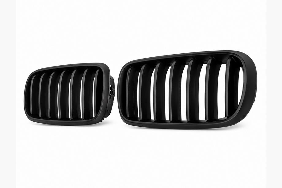 BMW X5 F15 2013-2018 гг. Ноздри 1 Bar (черный матовый) Фото 3