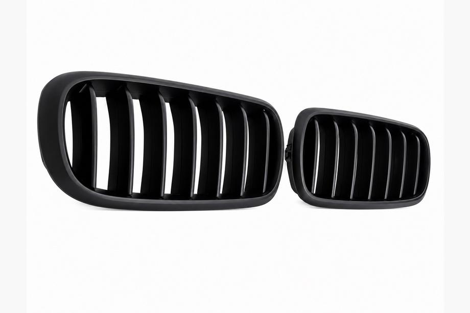 BMW X5 F15 2013-2018 гг. Ноздри 1 Bar (черный матовый) Фото 4