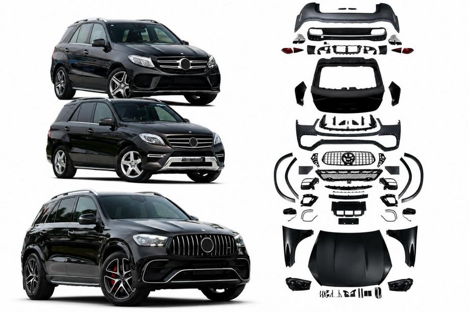 Mercedes GLE/ML class W166 2011-2018 гг. Комплект рестайлинга для W167 GLE53 Фото 2