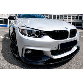 Передняя накладка губы MP-Style (для M-Sport, черный глянец) фото 4
