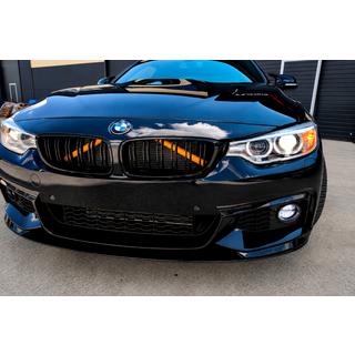 Передняя накладка губы MP-Style (для M-Sport, черный глянец) фото 2