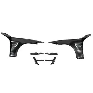 Передние крылья в стиле F82 M4 (2 шт.) BMW 4 серия F32/F33/F36 2012-2020 гг. фото 4