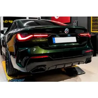Диффузор заднего бампера с насадками выхлопа (для G22/G23 M-Sport) фото 1