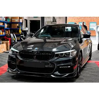 Накладка на передний бампер Lip AC-Style (для M-Sport 2017-2020, ABS) фото 1