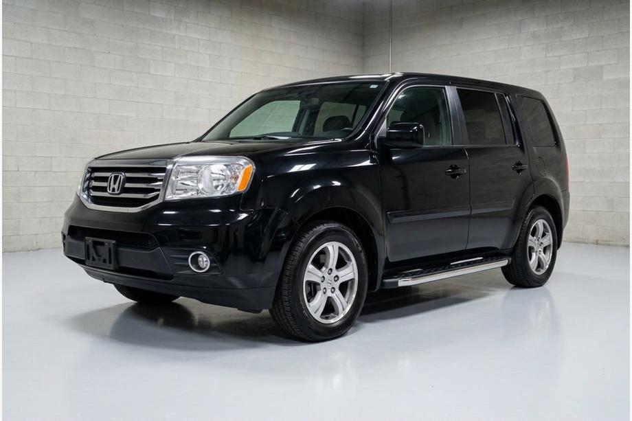 Honda Pilot 2008-2015 гг. Боковые Подножки BlackLine (2 шт, Алюминий) Image