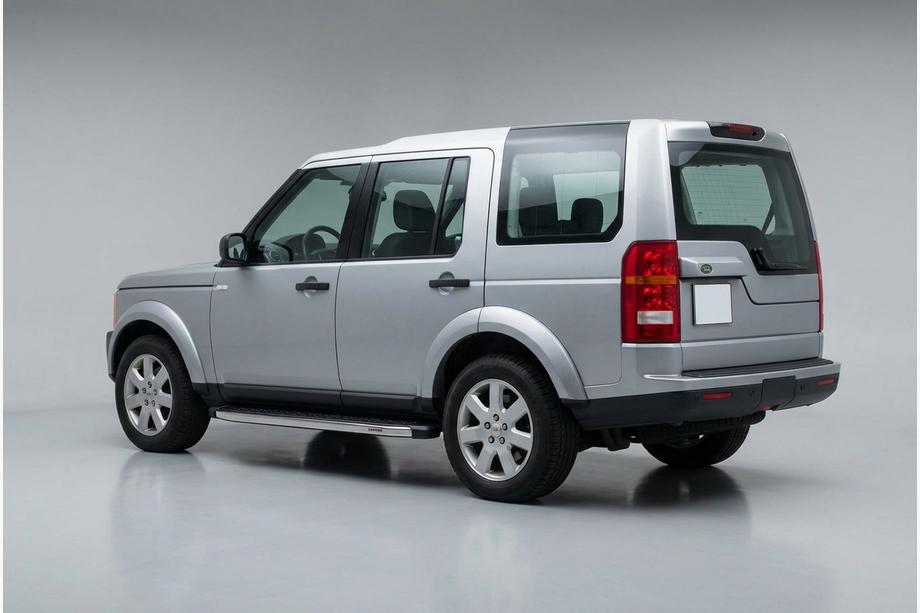 Land Rover Discovery IV 2009-2017 гг. Боковые Подножки BlackLine (2 шт, Алюминий) Фото 1