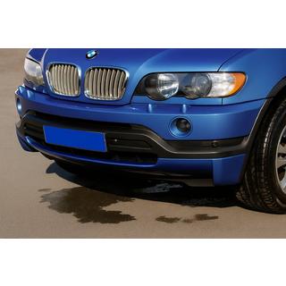 Накладка на передний бампер дорестайлинг (грунт под покраску) BMW X5 E53 1999-2006 гг. фото 1