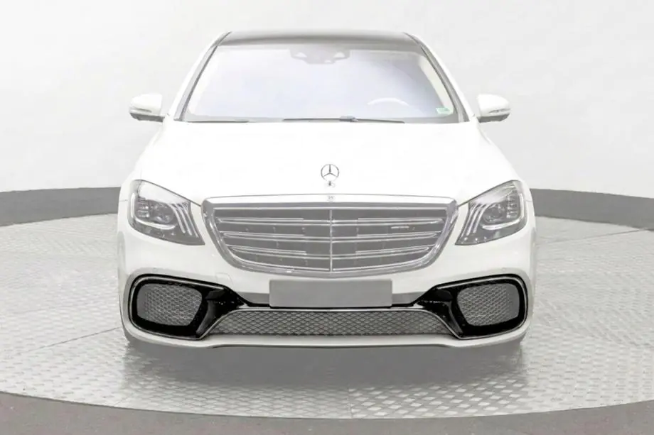 Mercedes S-class W222 2013-2022 гг. Диффузор бампера 2018-2021 (S63) Фото 2