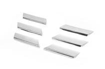 Dacia Sandero 2007-2013 гг. Накладка на переднюю решетку (нержавейка) фото 4