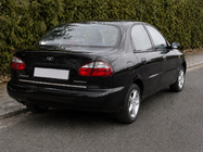 Daewoo Lanos 1998-2017 гг. Накладка на багажник нержавейка фото 1
