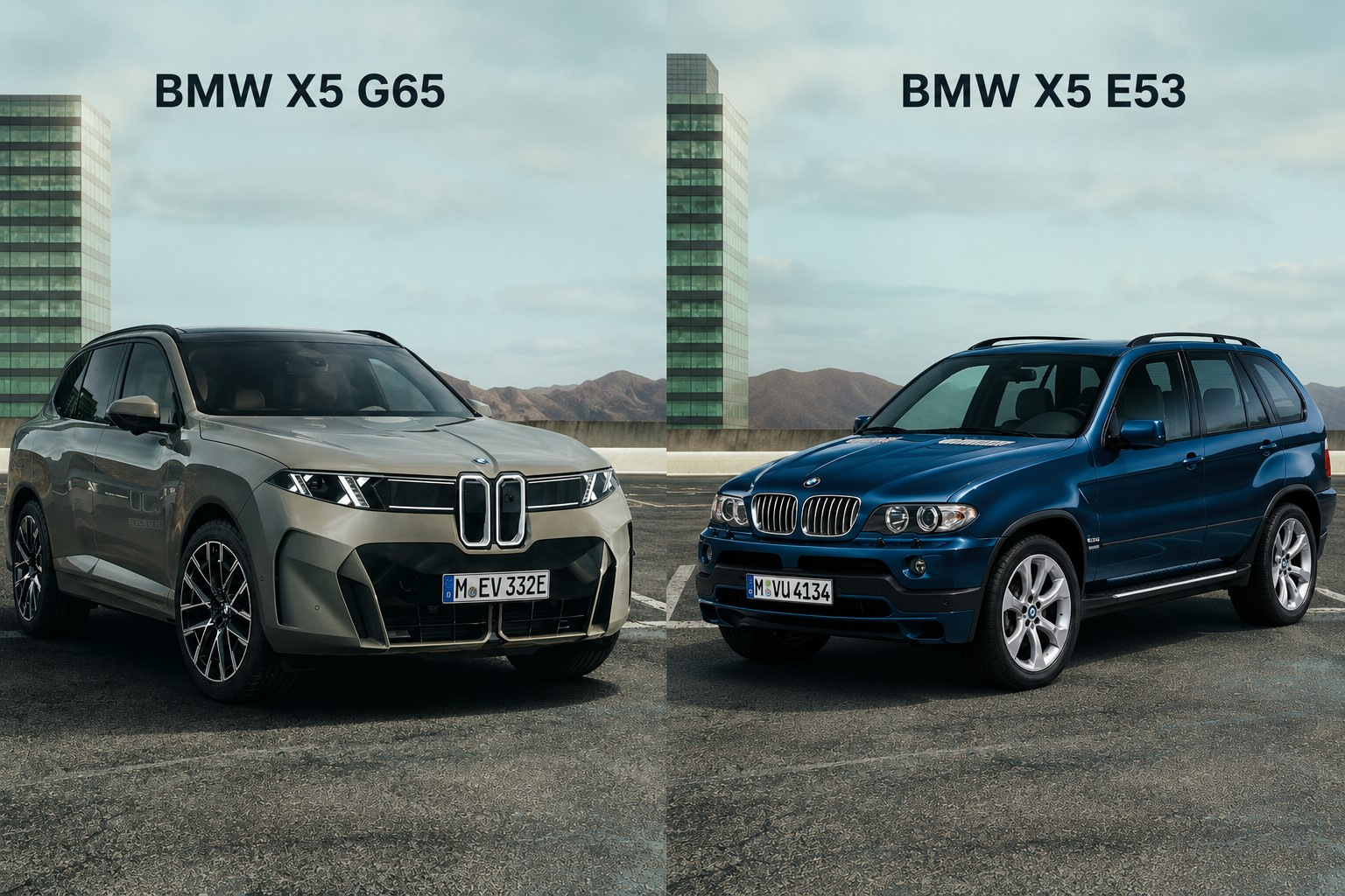 BMW X5 G65 vs BMW X5 E53: как изменился легендарный кроссовер за более чем 25 лет
