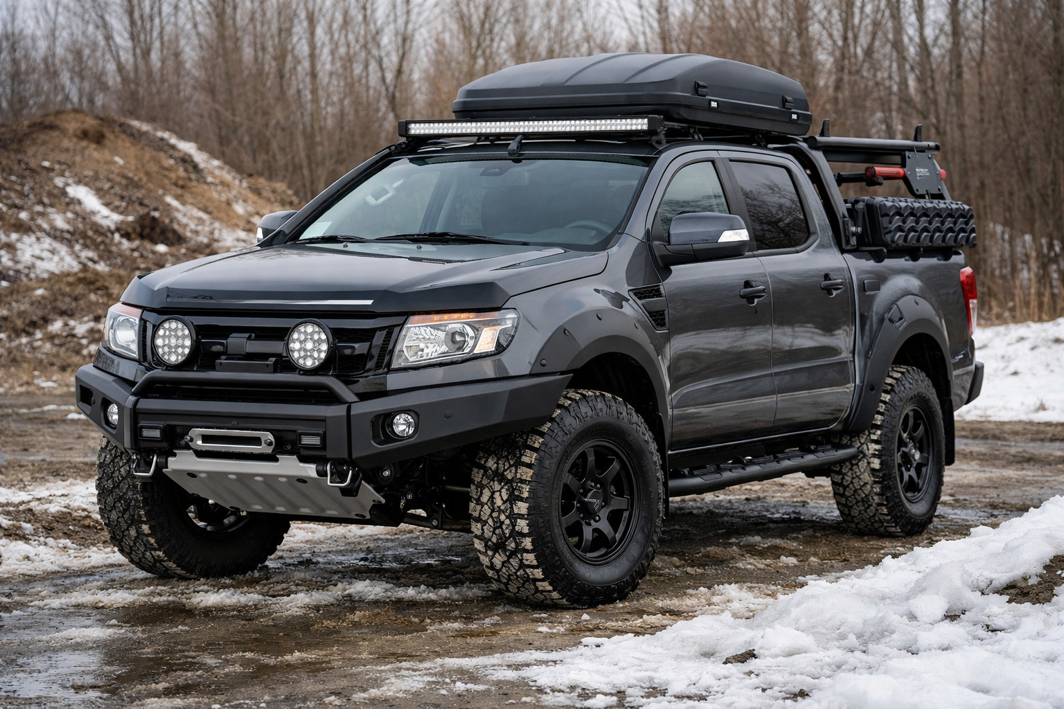 Стартовый апгрейд Ford Ranger 2011-2022 для работы, грязи и зимы