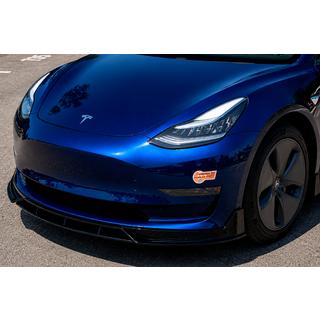 Накладка на передний бампер Lip Fast (для 2017-2023) Tesla Model 3 2017- гг. фото 2