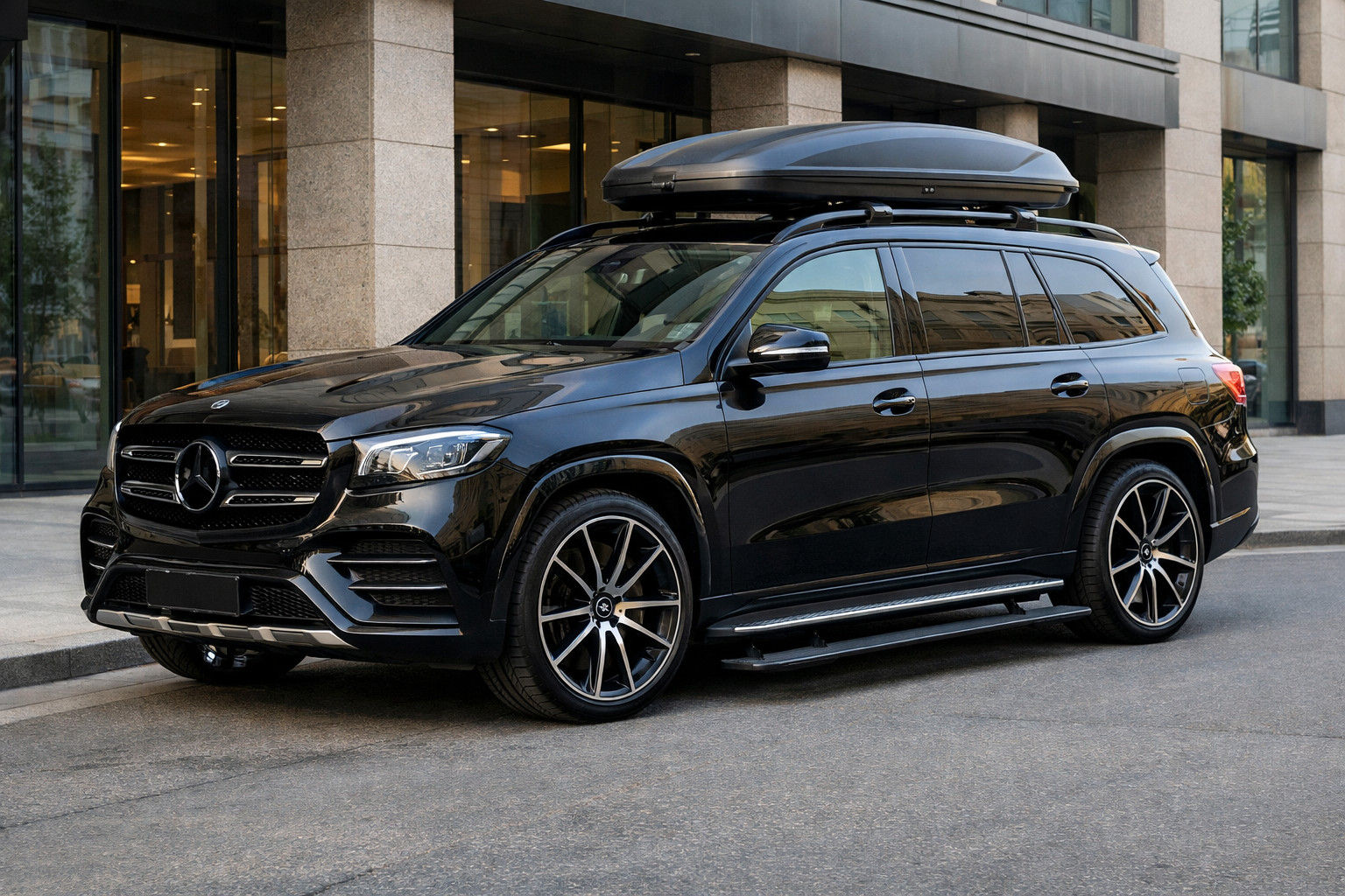Стартовый апгрейд Mercedes GLS X167 для города и удобной посадки