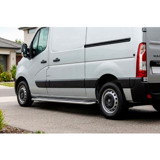 Боковые Подножки Maydos V2 (2 шт., Алюминий) Nissan NV400 2010-2024 гг.