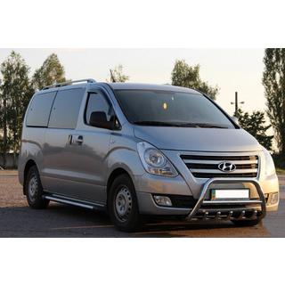 Передний силовой бампер WT003-2 (нержавейка) фото 3