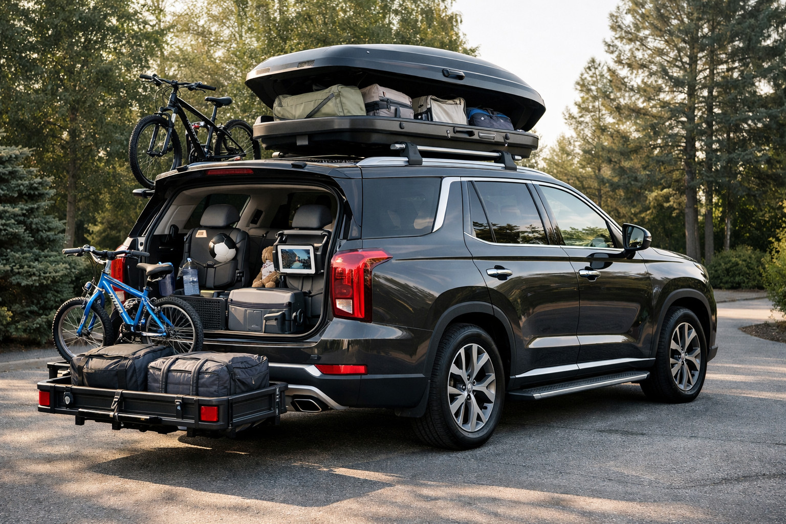 Пакет доработок Hyundai Palisade для семьи, багажа и на каждый день