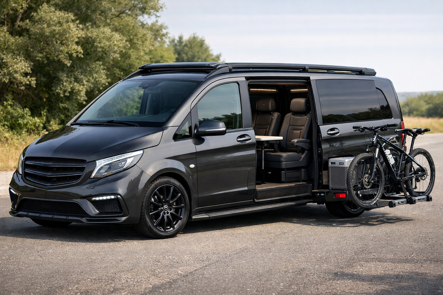 Стартовый апгрейд Mercedes Vito/V-class W447 для пассажиров и трассы