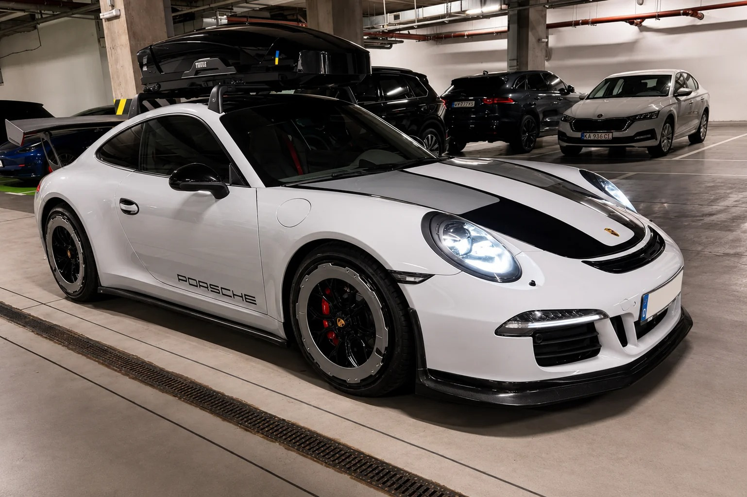 Обновление Porsche 911 (991): карбоновый спойлер и диски