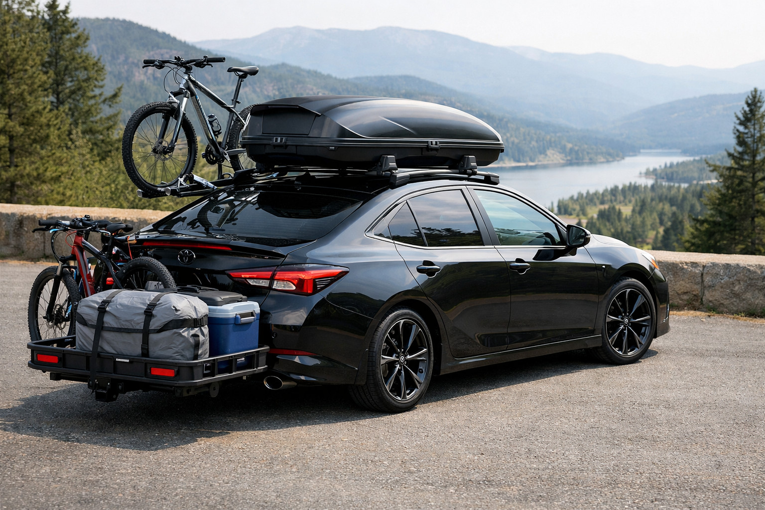 Что установить на Toyota Camry 2024 для багажа и путешествий