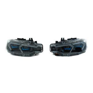 Передние фары G20-style (с Xenon на LED, 2 шт) BMW 3 серия F30/F31 2012-2019 гг. фото 1