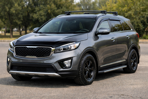 Стартовый апгрейд Kia Sorento III UM 2014-2020: на каждый день и лёгкая защита капота