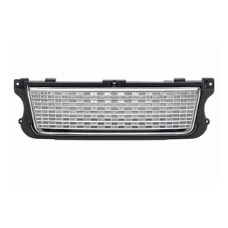 Решетка радиатора с боковыми решетками, серебристая (2010-2012) Range Rover III L322 2002-2012 гг.