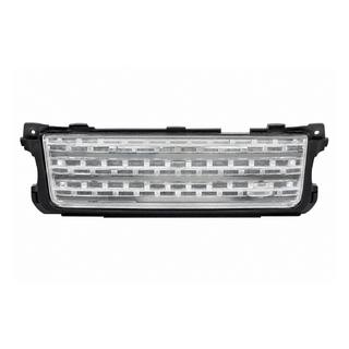 Серебристая решётка радиатора (рестайлинг 2010→2013) Range Rover III L322 2002-2012 гг.
