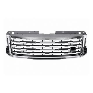 Решётка радиатора полностью чёрная (рестайлинг 2013→2023) Range Rover IV L405 2013-2021 гг.