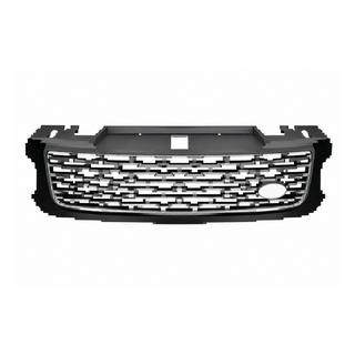 Решётка радиатора SVR чёрная рамка / серебристая сетка (2014) Range Rover Sport 2014-2022 гг.