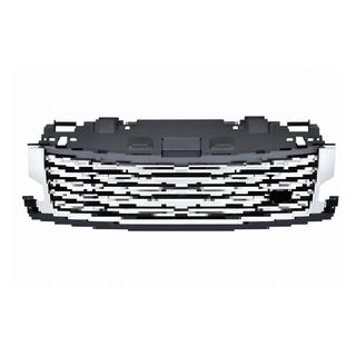 Решетка радиатора Autobiography черная/золотая/серебристая Range Rover V L460 2021- гг.