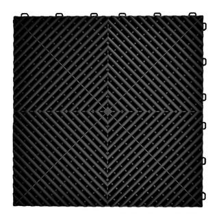 Модульная плитка P/P (40x40x1,8 см, чёрная)