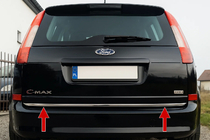 Ford C-Max 2004-2010 гг. Накладка на багажник нержавейка фото 1