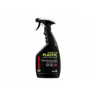 Очиститель-полироль пластика 710 мл SAPFIRE Plastic Cleaner & Polish – яблоко SONAX фото 1